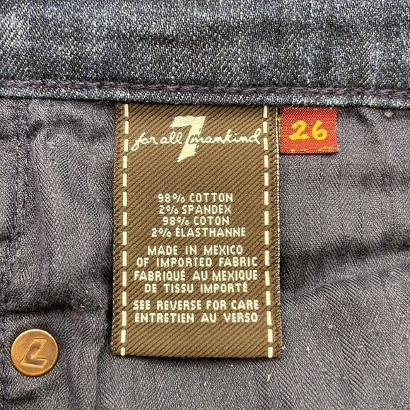 7 For All Mankind Roxanne Size 26 - Picture 10 of 16